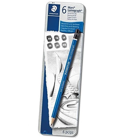 LAPIZ STAEDTLER LUMOGRAPH JUEGO 61 100 C6