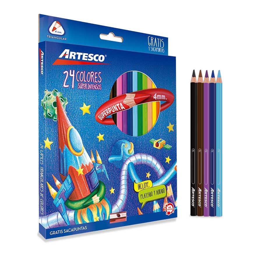 COLORES ARTESCO X 24 LARGOS