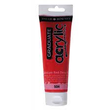 ACRILICO GRADUATE 120ML CAD RED DEEP HUE