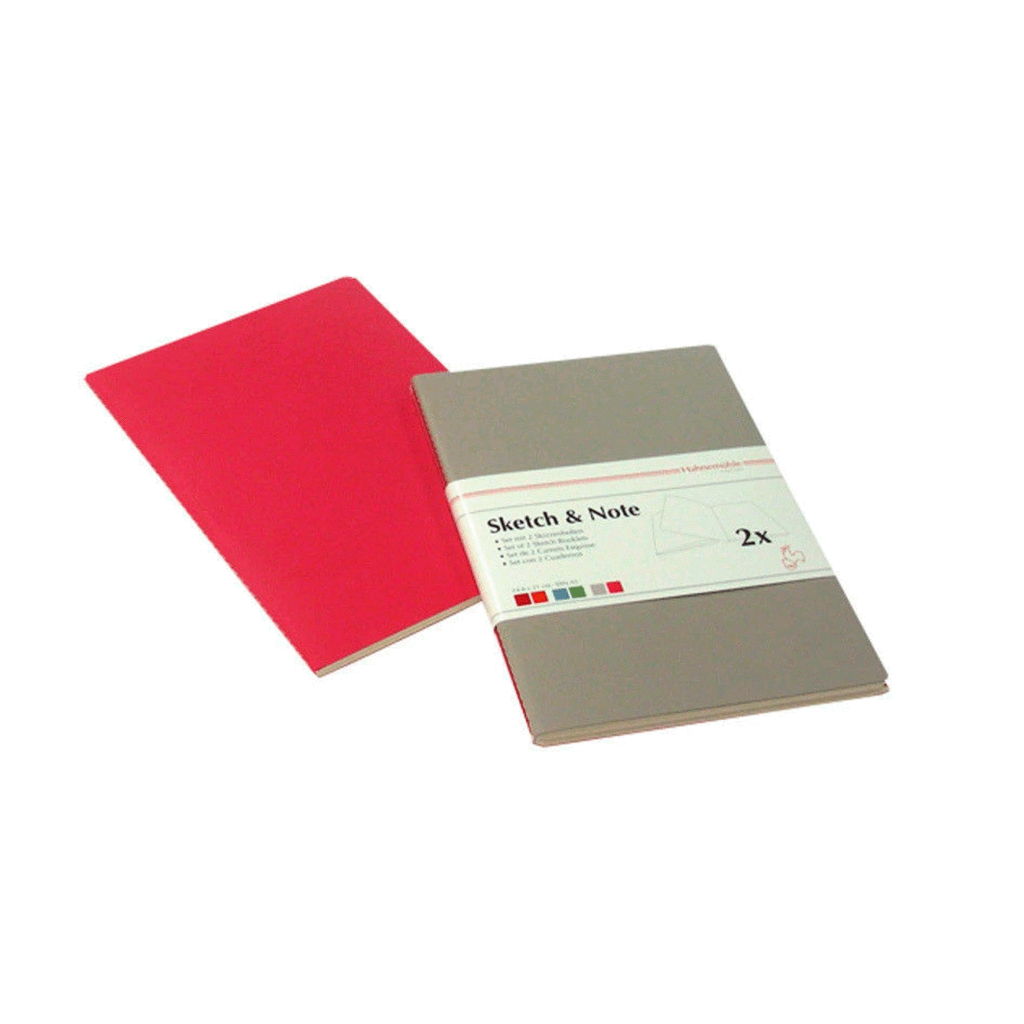 BLOCK A6 SKETCH & NOTE PLOMO - ROSA