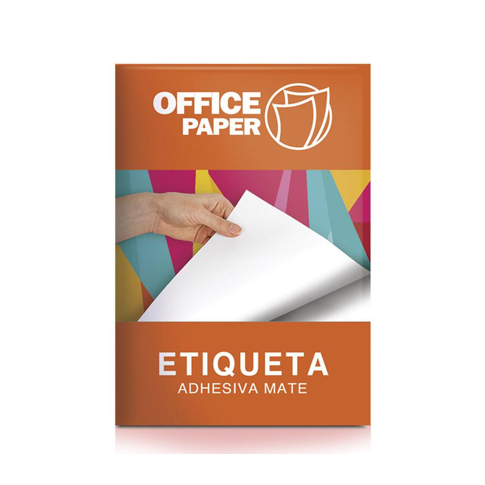 PAPEL COUCHE ADHESIVO A4