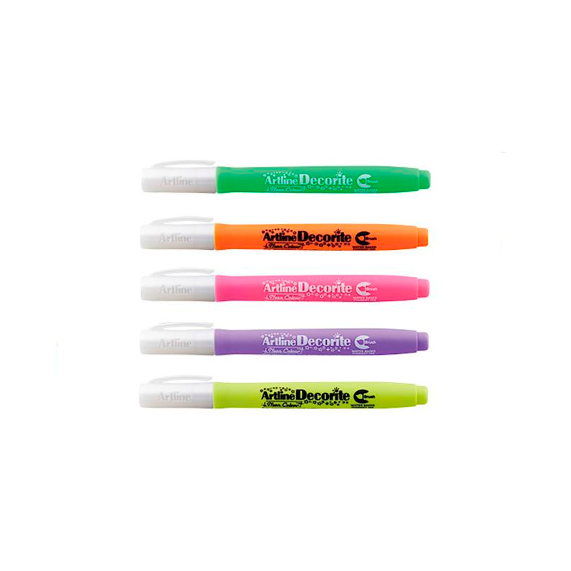 PLUMON PINCEL DECORITE NEON SUPER FLEX