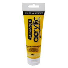 ACRILICO GRADUATE 120ML CADMIUN YELLOW HUE