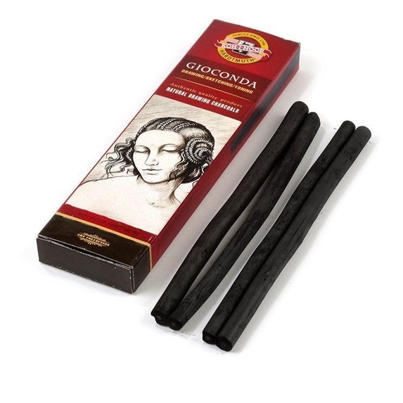 CARBONCILLO NATURAL ESTX4 KOH-I-NOOR 8622