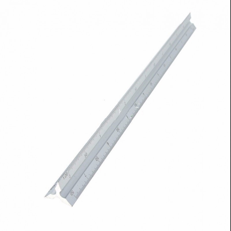 ESCALIMETRO 15CM ALUMINIO IMP.