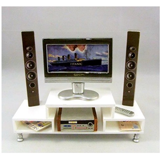 MINIATURA CENTRO DE ENTRETENIMIENTO ESCALA 1/25