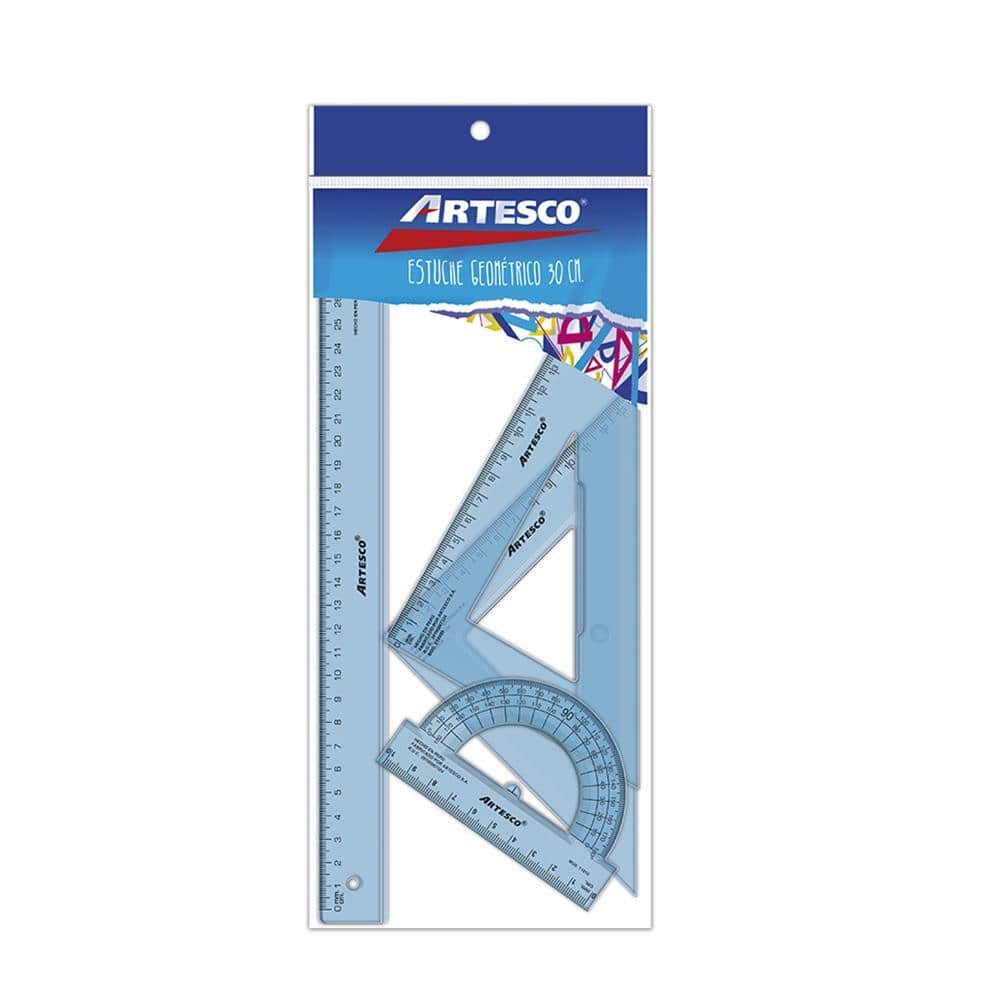 ESCUADRA ESCOLAR ARTESCO 30CM