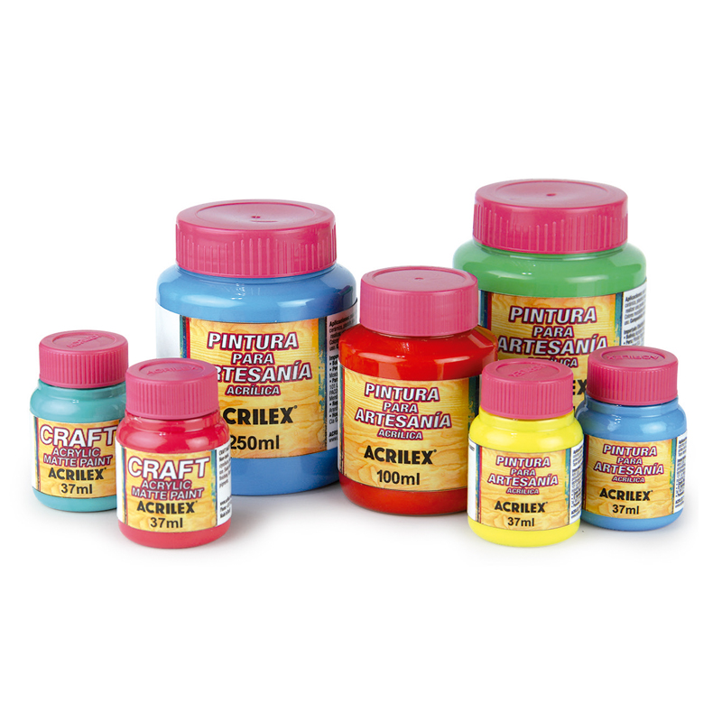 PINTURA ACRILEX ARTESANIA 37ML 505 AMARILLO ORO