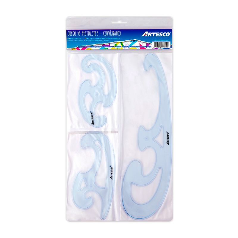 PISTOLETES ARTESCO X 3