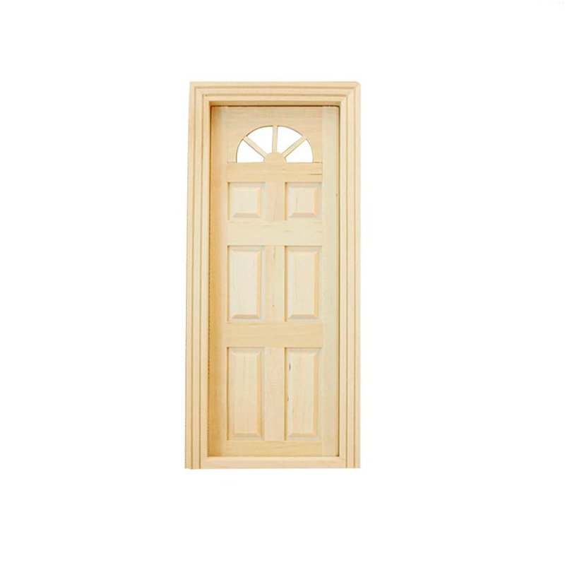 MINIATURA PUERTA BALSA ESCALA 1/25