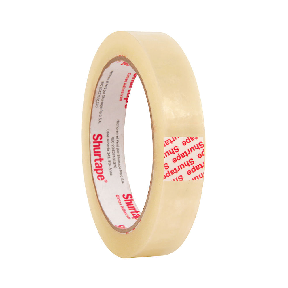 CINTA ADH 1PULGX72YD CRISTAL/TRANSP SHURTAPE